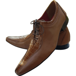 Sapato Masculino Italiano Em Couro Social Executiv... - Art Sapatos ®