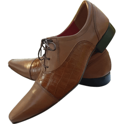Sapato Masculino Italiano Em Couro Social Executiv... - Art Sapatos ®