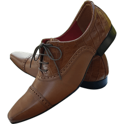Sapato Masculino Italiano Em Couro Social Executiv... - Art Sapatos ®