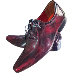 Sapato Masculino Italiano Em Couro Social Executiv... - Art Sapatos ®