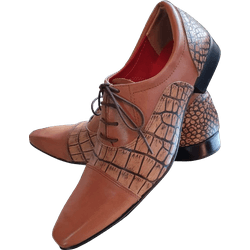 Sapato Masculino Italiano Em Couro Social Executiv... - Art Sapatos ®