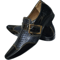 Sapato Masculino Em Couro - Italian Collection - B... - Art Sapatos ®