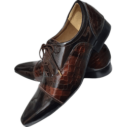 Sapato Masculino Em Couro - Italian Collection - B... - Art Sapatos ®