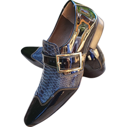 Sapato Masculino Em Couro - Italian Collection - B... - Art Sapatos ®