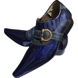 Sapato Masculino Em Couro - Italian Collection - D... - Art Sapatos ®