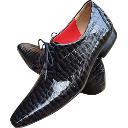 Sapato Masculino Italiano Em Couro Social Executiv... - Art Sapatos ®