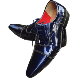 Sapato Masculino Italiano Em Couro Social Executiv... - Art Sapatos ®