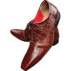 Sapato Masculino Italiano Em Couro Social Executiv... - Art Sapatos ®
