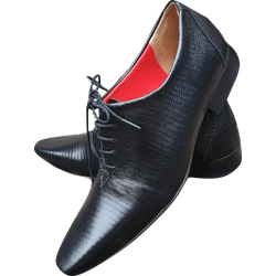 Sapato Masculino Em Couro - Italian Collection - B... - Art Sapatos ®