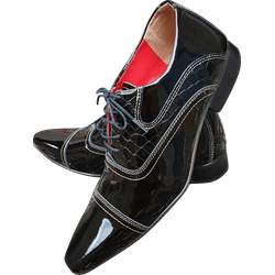 Sapato Masculino Italiano Em Couro Social Executiv... - Art Sapatos ®