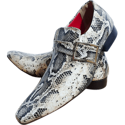 Sapato Masculino Italiano Em Couro Social Executiv... - Art Sapatos ®