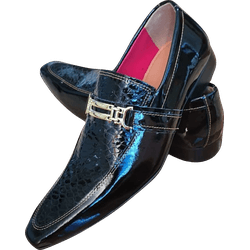 Sapato Masculino Italiano Em Couro Social Executiv... - Art Sapatos ®
