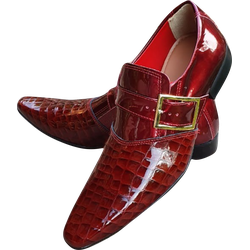 Sapato Masculino Italiano Em Couro Social Executiv... - Art Sapatos ®