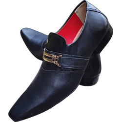 Sapato Masculino Italiano Em Couro Social Executiv... - Art Sapatos ®