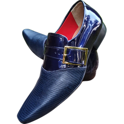 Sapato Masculino Italiano Em Couro Social Executiv... - Art Sapatos ®