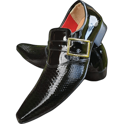 Sapato Masculino Italiano Em Couro Social Executiv... - Art Sapatos ®