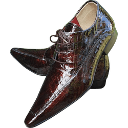 Sapato Masculino Italiano Em Couro Social Executiv... - Art Sapatos ®