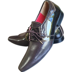 Sapato Masculino Italiano Em Couro Social Executiv... - Art Sapatos ®
