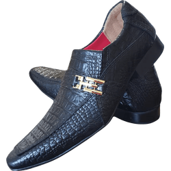 Sapato Masculino Italiano Em Couro Social Executiv... - Art Sapatos ®