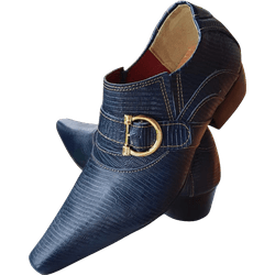 Sapato Masculino Italiano Em Couro Social Executiv... - Art Sapatos ®
