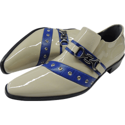 Sapato Masculino Em Couro Social Executivo Branco ... - Art Sapatos ®