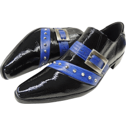 Sapato Masculino Em Couro Social Executivo Preto E... - Art Sapatos ®