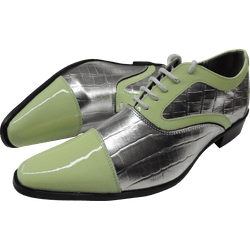 Sapato Masculino Em Couro Social Executivo Prata V... - Art Sapatos ®