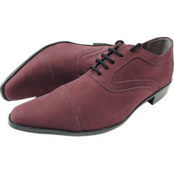 Sapato Masculino Em Couro Social Executivo Bordô V... - Art Sapatos ®