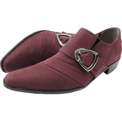 Sapato Masculino Em Couro Social Executivo Bordô V... - Art Sapatos ®