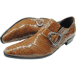 Sapato Masculino Em Couro Social Executivo Marrom ... - Art Sapatos ®