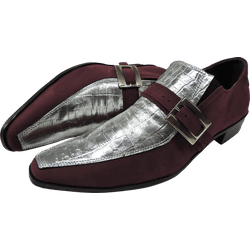Sapato Masculino Em Couro Social Executivo Bordô V... - Art Sapatos ®