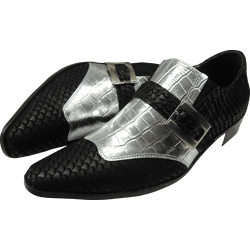 Sapato Masculino Em Couro Social Executivo Prata V... - Art Sapatos ®