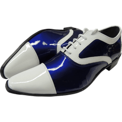 Sapato Masculino Em Couro Social Executivo Azul Ve... - Art Sapatos ®