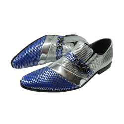 Sapato Masculino Em Couro Social Executivo Prata V... - Art Sapatos ®