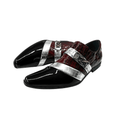 Sapato Masculino Em Couro Social Executivovermelho... - Art Sapatos ®