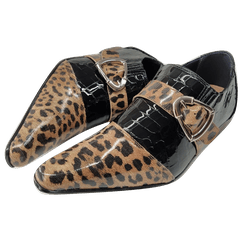 Sapato Masculino Italiano Em Couro Social Executiv... - Art Sapatos ®
