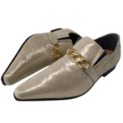 Sapato Masculino Italiano Em Couro Social Executiv... - Art Sapatos ®