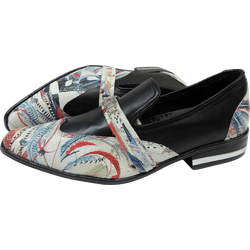 Mocassim Masculino Em Couro - Branco - Balla - 062... - Art Sapatos ®