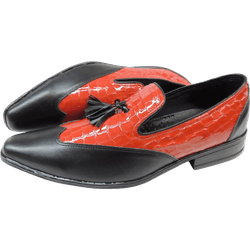 Mocassim Masculino Em Couro - Vermelho - Love - 06... - Art Sapatos ®