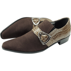 Sapato Masculino Em Couro Social Executivo Marrom ... - Art Sapatos ®