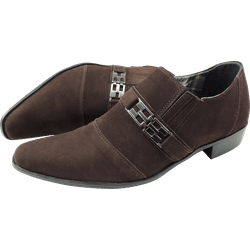 Sapato Masculino Em Couro Social Executivo Marrom ... - Art Sapatos ®