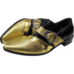 Sapato Masculino Em Couro Social Executivo Prata D... - Art Sapatos ®