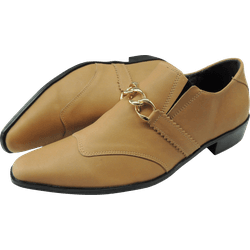 Sapato Masculino Em Couro Social Executivo Marrom ... - Art Sapatos ®