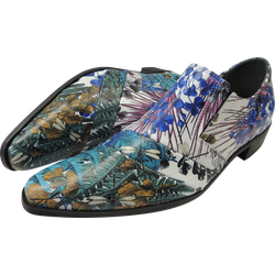 Sapato Masculino Em Couro Social Executivo Floral ... - Art Sapatos ®