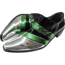 Sapato Masculino Em Couro Social Executivo Prata G... - Art Sapatos ®