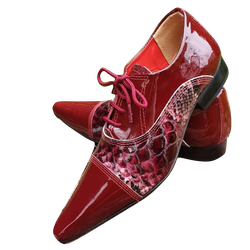 Sapato Masculino Italiano Em Couro Social Executiv... - Art Sapatos ®