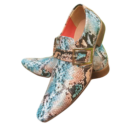 Sapato Masculino Italiano Em Couro Social Executiv... - Art Sapatos ®