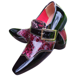Sapato Masculino Italiano Em Couro Social Executiv... - Art Sapatos ®