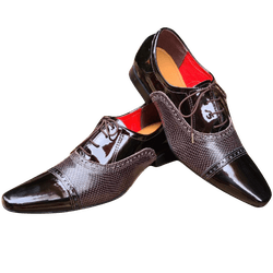 Sapato Masculino Italiano Em Couro Social Executiv... - Art Sapatos ®