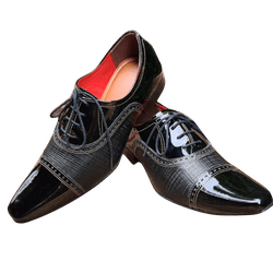 Sapato Masculino Italiano Em Couro Social Executiv... - Art Sapatos ®